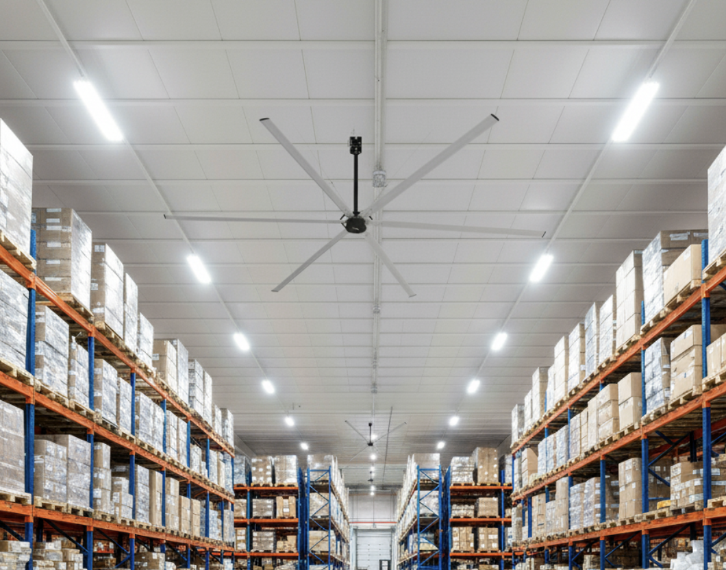 พัดลมเพดานอุตสาหกรรม HVLS คืออะไร?